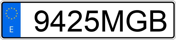 Numer rejestracyjny 9425MGB posiada HYUNDAI IONIQ 6 168 RWD 77KWH STAR