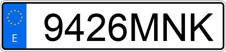 Numer rejestracyjny 9426MNK posiada YAMAHA MT 09 Numer rejestracyjny 9426MNK posiada YAMAHA MT 09