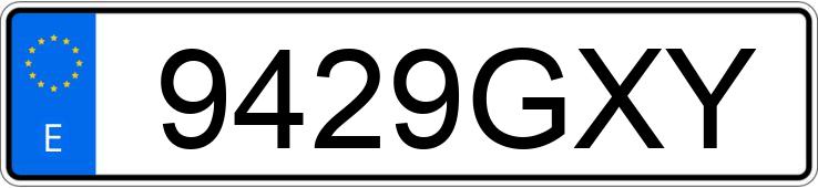 Numer rejestracyjny 9429GXY posiada CITROEN DS3 Numer rejestracyjny 9429GXY posiada CITROEN DS3