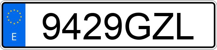 Numer rejestracyjny 9429GZL posiada DACIA SANDERO Numer rejestracyjny 9429GZL posiada DACIA SANDERO