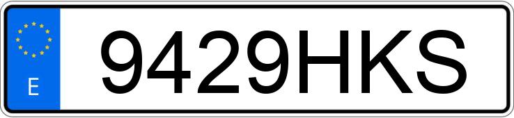 Numer rejestracyjny 9429HKS posiada KYMCO SUPER DINK