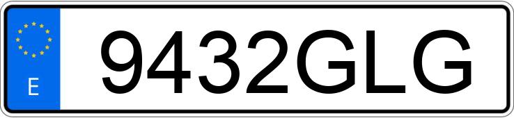 Numer rejestracyjny 9432GLG posiada CITROEN SAXO