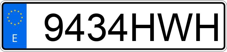 Numer rejestracyjny 9434HWH posiada MINI COUNTRYMAN