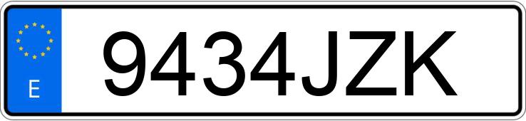 Numer rejestracyjny 9434JZK posiada RENAULT CAPTUR Numer rejestracyjny 9434JZK posiada RENAULT CAPTUR