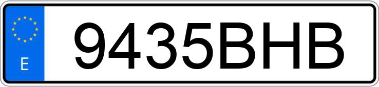 Numer rejestracyjny 9435BHB posiada SEAT TOLEDO Numer rejestracyjny 9435BHB posiada SEAT TOLEDO