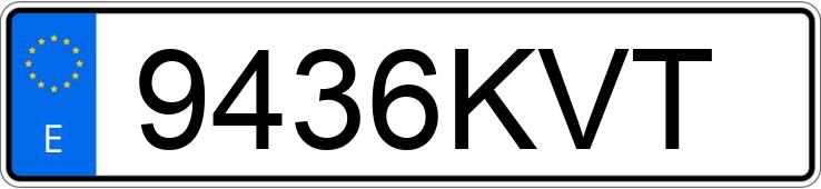 Numer rejestracyjny 9436KVT posiada OPEL MOVANO Numer rejestracyjny 9436KVT posiada OPEL MOVANO