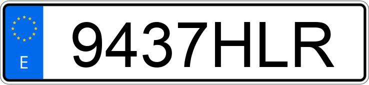 Numer rejestracyjny 9437HLR posiada RENAULT GRAND SCENIC Numer rejestracyjny 9437HLR posiada RENAULT GRAND SCENIC