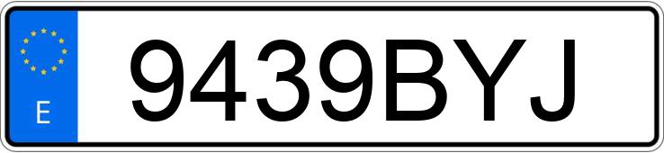 Numer rejestracyjny 9439BYJ posiada LAND ROVER FREELANDER