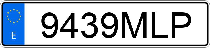 Numer rejestracyjny 9439MLP posiada SUBARU BRZ