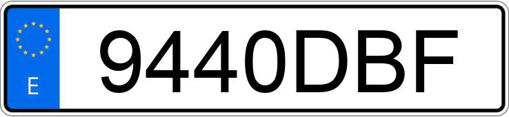 Numer rejestracyjny 9440DBF posiada FORD FOCUS Numer rejestracyjny 9440DBF posiada FORD FOCUS