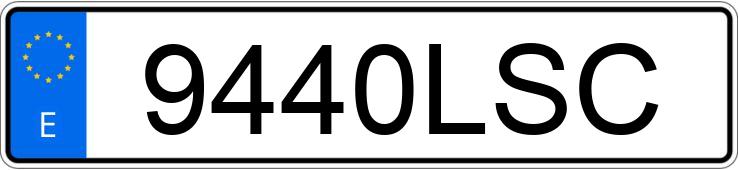 Numer rejestracyjny 9440LSC posiada VOLKSWAGEN T-ROC