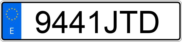 Numer rejestracyjny 9441JTD posiada RENAULT CLIO Numer rejestracyjny 9441JTD posiada RENAULT CLIO