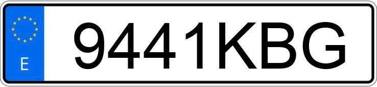 Numer rejestracyjny 9441KBG posiada HONDA FORZA