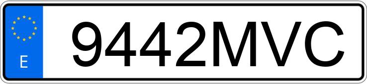 Le numéro d’enregistrement 9442MVC a VOLKSWAGEN T-CROSS Le numéro d’enregistrement 9442MVC a VOLKSWAGEN T-CROSS