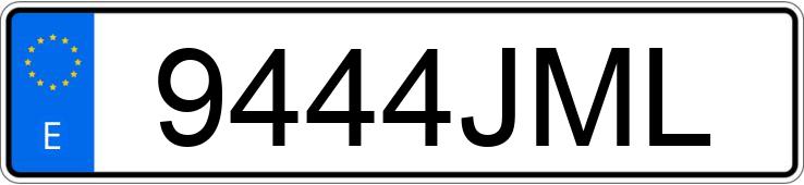 Numer rejestracyjny 9444JML posiada DACIA SANDERO