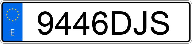 Numer rejestracyjny 9446DJS posiada FIAT STILO