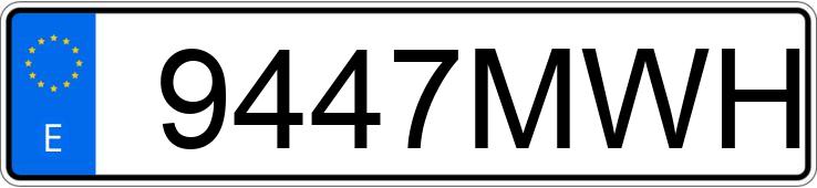 Numer rejestracyjny 9447MWH posiada DAF XF Numer rejestracyjny 9447MWH posiada DAF XF