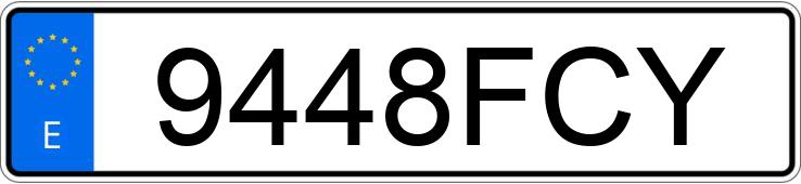 Numer rejestracyjny 9448FCY posiada CITROEN C4 Numer rejestracyjny 9448FCY posiada CITROEN C4