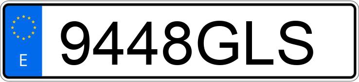 Numer rejestracyjny 9448GLS posiada RENAULT CLIO