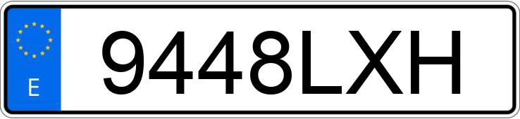 Numer rejestracyjny 9448LXH posiada SKODA FABIA Numer rejestracyjny 9448LXH posiada SKODA FABIA