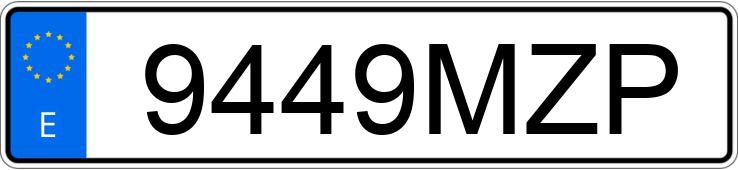 Numer rejestracyjny 9449MZP posiada PEUGEOT 2008 Numer rejestracyjny 9449MZP posiada PEUGEOT 2008