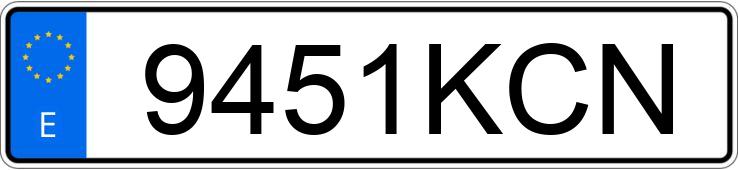 Numer rejestracyjny 9451KCN posiada HONDA S-WING 125