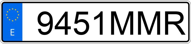 Numer rejestracyjny 9451MMR posiada RENAULT CLIO