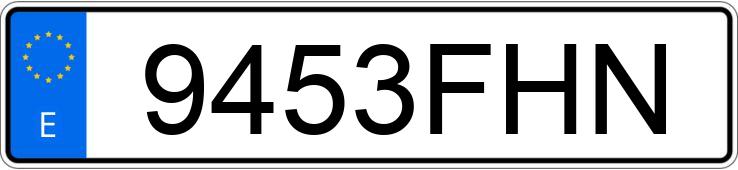 Numer rejestracyjny 9453FHN posiada RENAULT MEGANE Numer rejestracyjny 9453FHN posiada RENAULT MEGANE