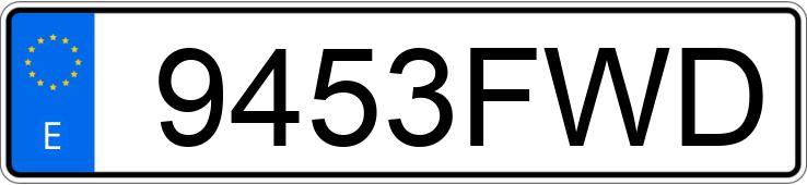 Numer rejestracyjny 9453FWD posiada CITROEN C4 Numer rejestracyjny 9453FWD posiada CITROEN C4