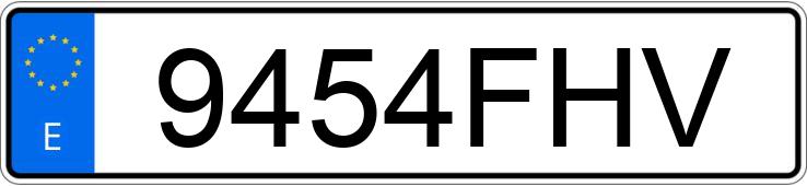 Numer rejestracyjny 9454FHV posiada TOYOTA COROLLA Numer rejestracyjny 9454FHV posiada TOYOTA COROLLA