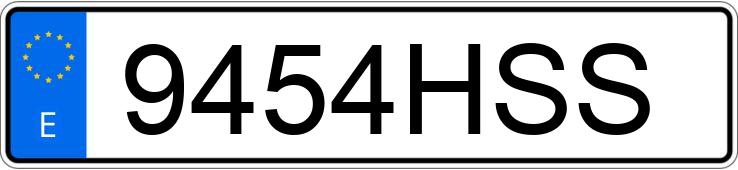 Numer rejestracyjny 9454HSS posiada HONDA SCOOPY SH 300I