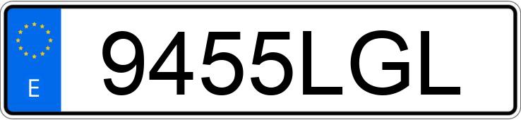 Le numéro d’enregistrement 9455LGL a HYUNDAI TUCSON