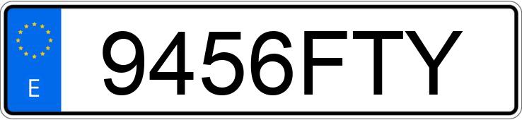 Numer rejestracyjny 9456FTY posiada SEAT CORDOBA Numer rejestracyjny 9456FTY posiada SEAT CORDOBA