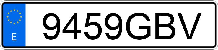 Numer rejestracyjny 9459GBV posiada PEUGEOT BOXER Numer rejestracyjny 9459GBV posiada PEUGEOT BOXER