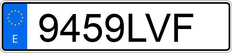 Numer rejestracyjny 9459LVF posiada SEAT ATECA