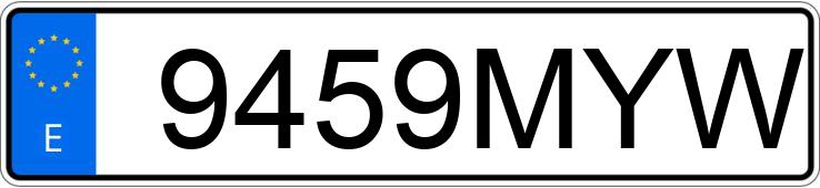 Numer rejestracyjny 9459MYW posiada SEAT ARONA