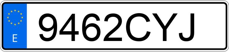 Numer rejestracyjny 9462CYJ posiada BMW SERIE 3 Numer rejestracyjny 9462CYJ posiada BMW SERIE 3