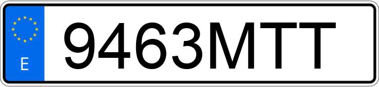 Numer rejestracyjny 9463MTT posiada FORD FOCUS