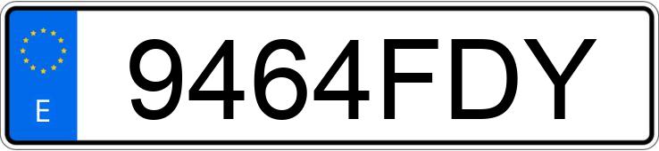 Numer rejestracyjny 9464FDY posiada BMW SERIE 3 Numer rejestracyjny 9464FDY posiada BMW SERIE 3