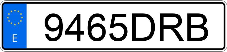 Numer rejestracyjny 9465DRB posiada CITROEN C4