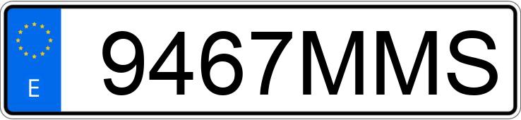 Numer rejestracyjny 9467MMS posiada LAND ROVER RANGE ROVER EVOQUE