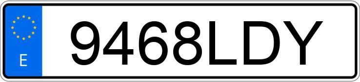 Numer rejestracyjny 9468LDY posiada CITROEN BERLINGO