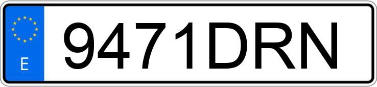 Numer rejestracyjny 9471DRN posiada SEAT IBIZA