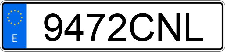 Numer rejestracyjny 9472CNL posiada FORD FIESTA Numer rejestracyjny 9472CNL posiada FORD FIESTA