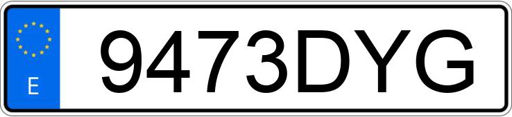 Numer rejestracyjny 9473DYG posiada IVECO DAILY Numer rejestracyjny 9473DYG posiada IVECO DAILY