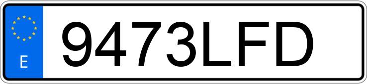 Numer rejestracyjny 9473LFD posiada FIAT TIPO