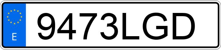 Numer rejestracyjny 9473LGD posiada MERCEDES B (247)