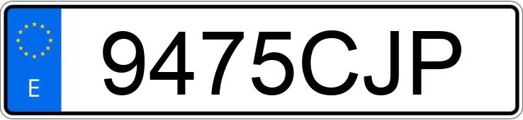 Numer rejestracyjny 9475CJP posiada PEUGEOT 307 Numer rejestracyjny 9475CJP posiada PEUGEOT 307