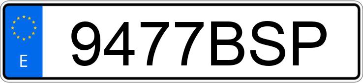 Numer rejestracyjny 9477BSP posiada NISSAN ALMERA Numer rejestracyjny 9477BSP posiada NISSAN ALMERA