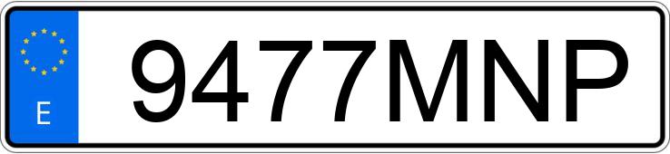 Numer rejestracyjny 9477MNP posiada HYUNDAI I30